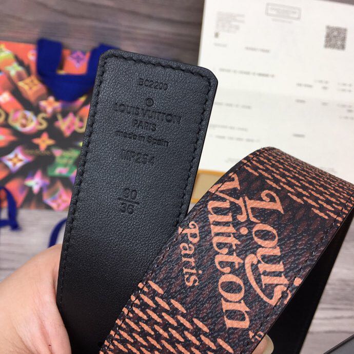 Louis Vuitton Squared 40MM Belt - 