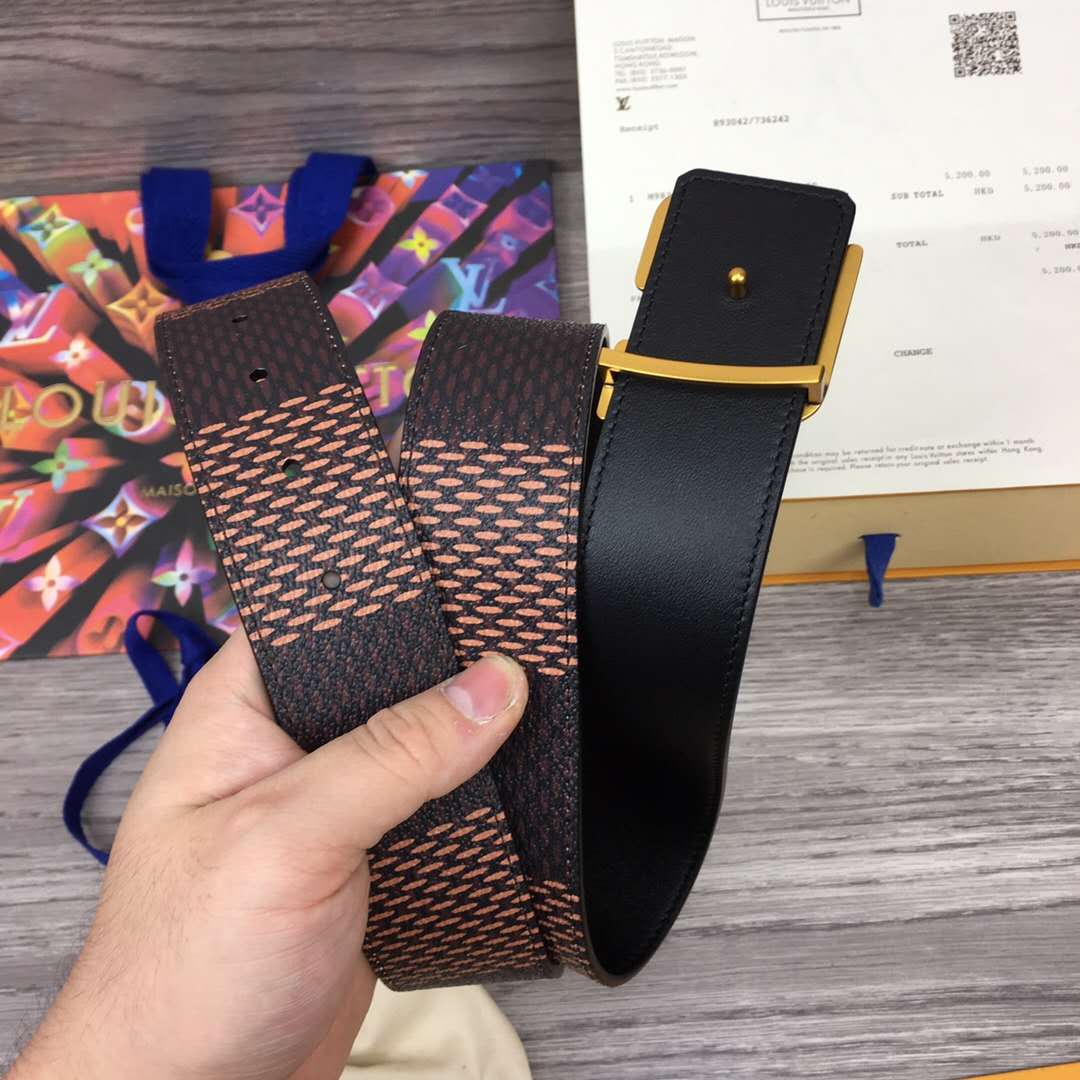 Louis Vuitton Squared LV 40mm Belt - 