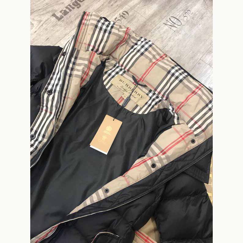 Burberry Belted Long Down Jacket - 