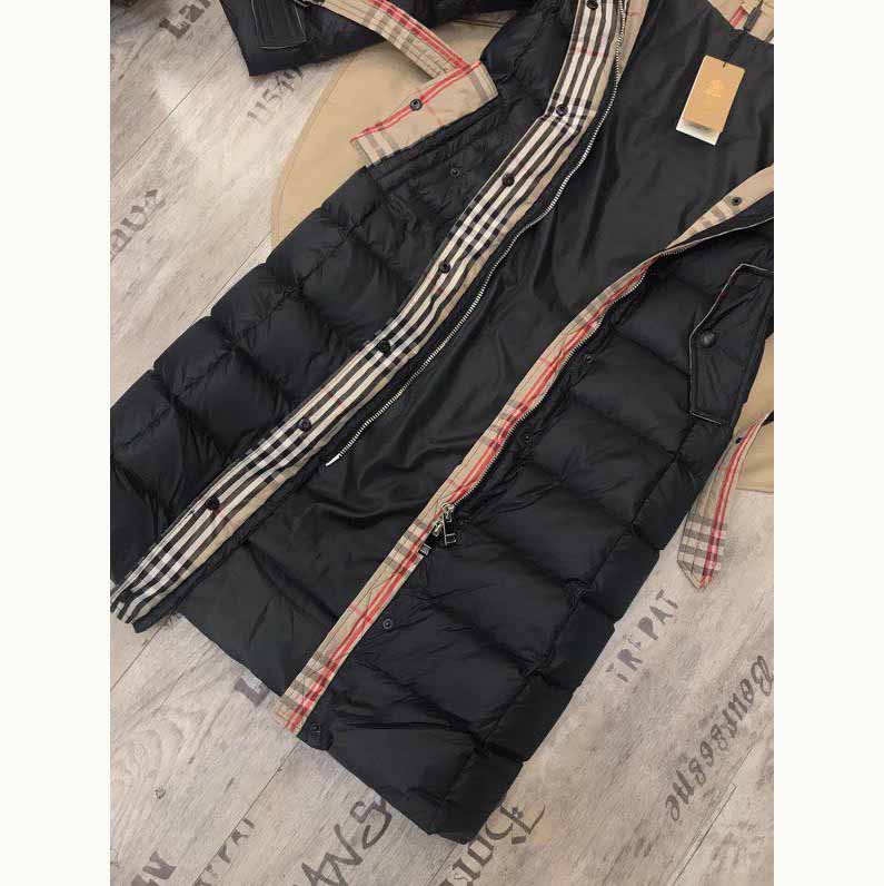 Burberry Belted Long Down Jacket - 