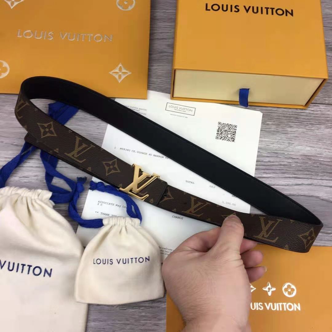 Louis Vuitton Initiales Monogram Belt - 