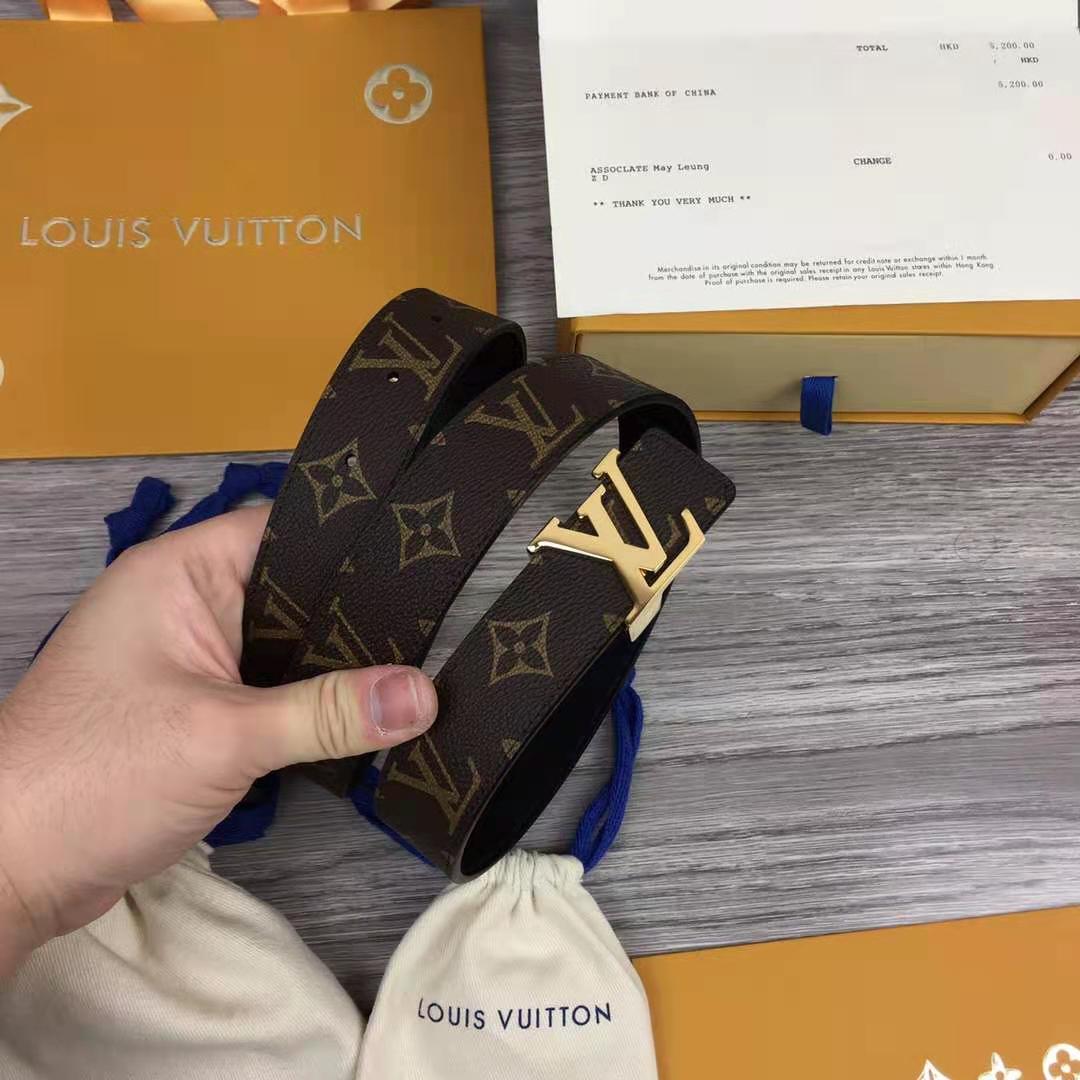 Louis Vuitton Initiales Monogram Belt - 