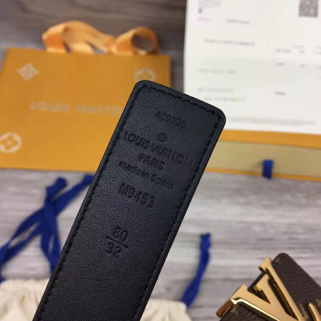 Louis Vuitton Initiales Monogram Belt - 