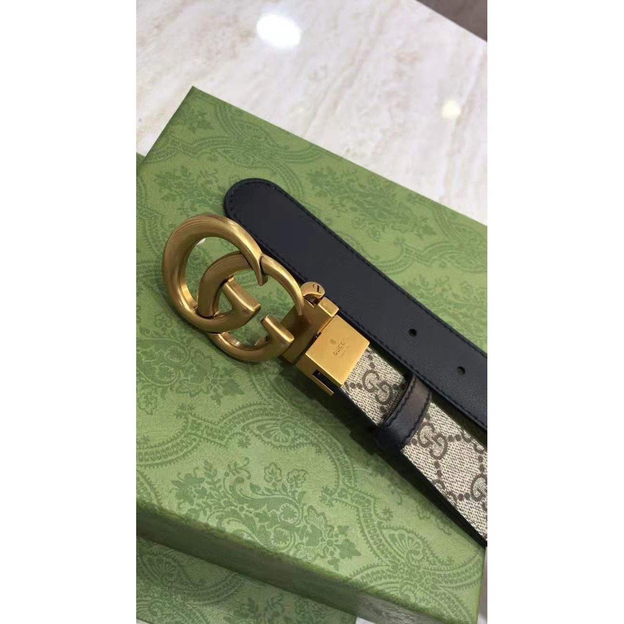 Gucci GG Reversible Belt  - 