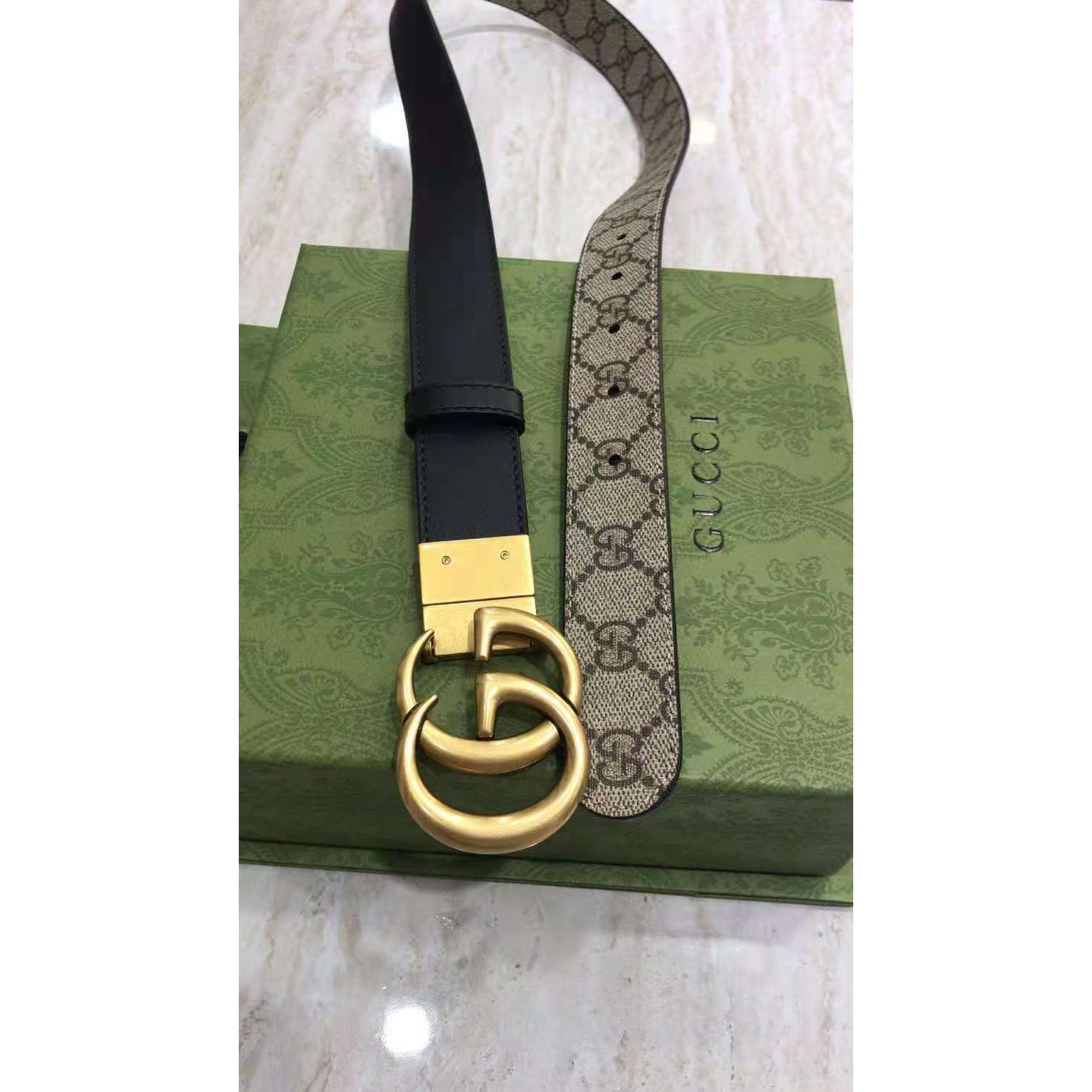 Gucci GG Reversible Belt  - 