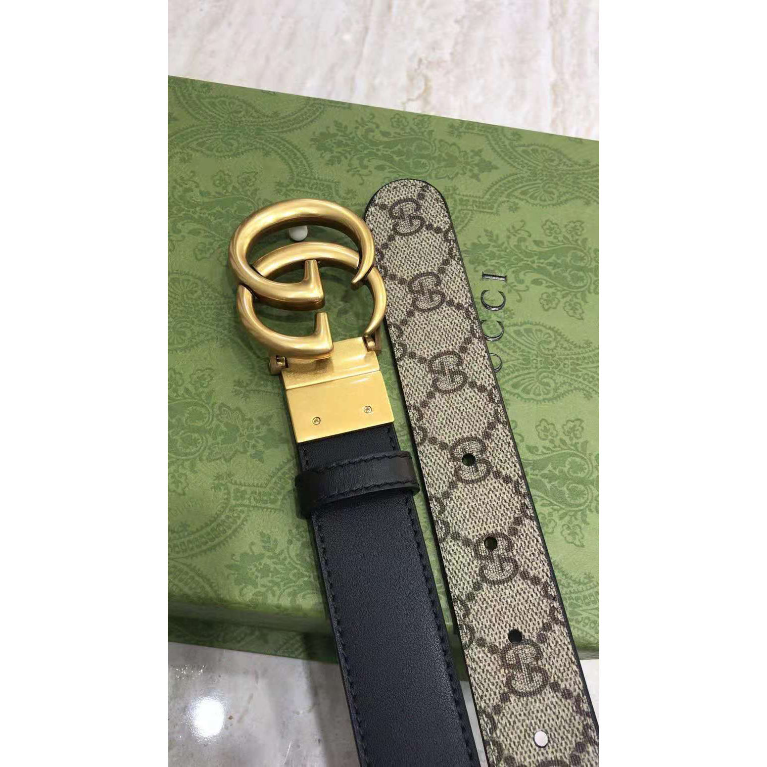 Gucci GG Reversible Belt  - 