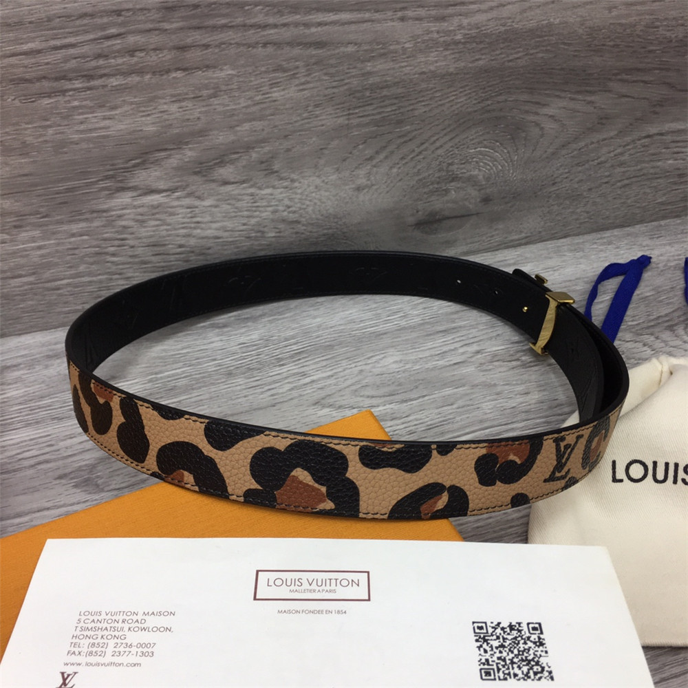 Louis Vuitton Iconic 30MM Reversible Belt(Lady) - 