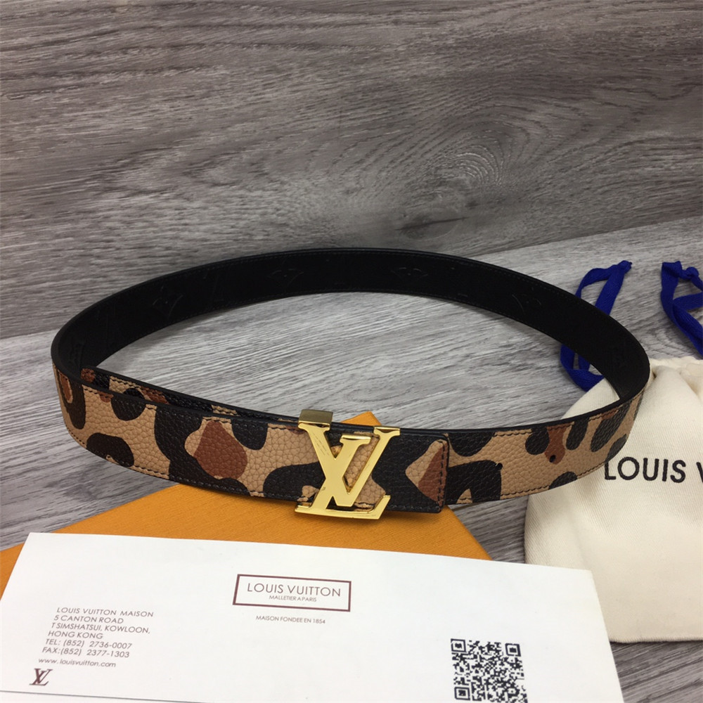 Louis Vuitton Iconic 30MM Reversible Belt(Lady) - 