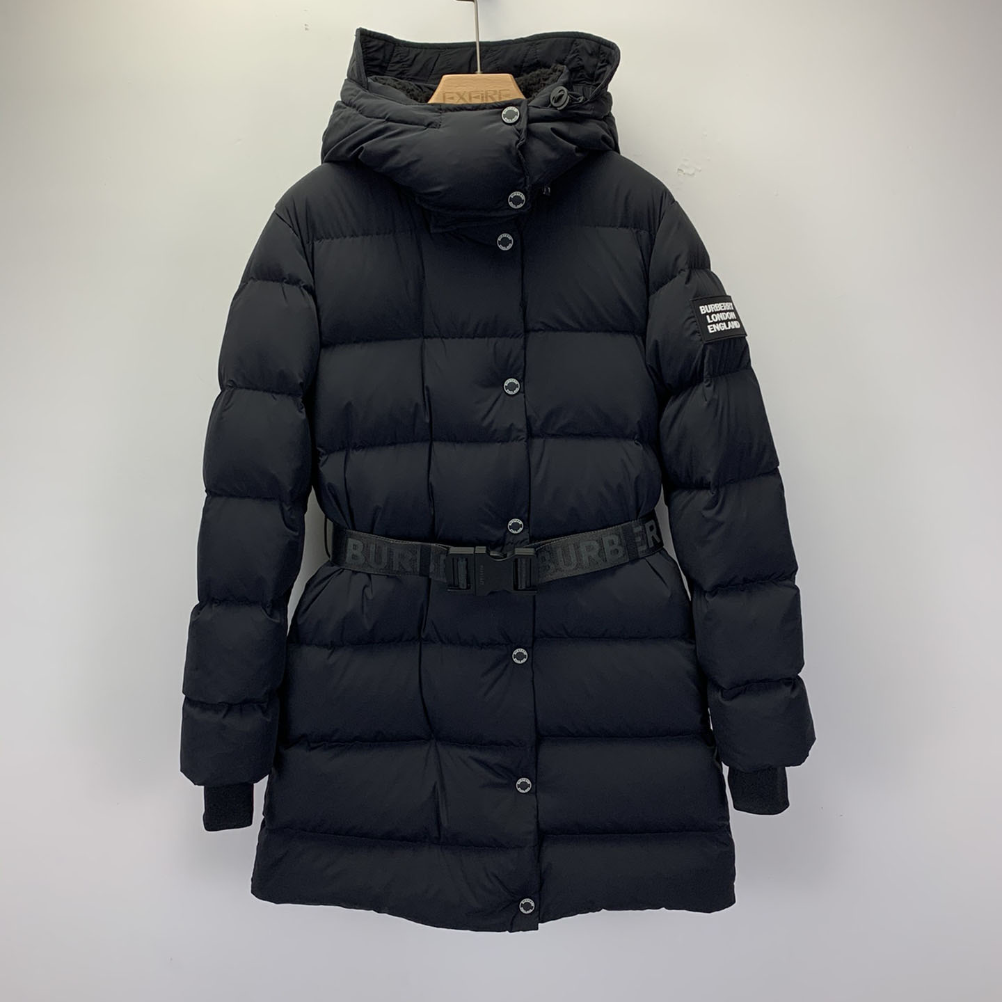 Burberry Belted Long Down Jacket - 