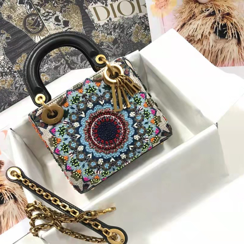 Dior Mini Lady Handbag - 