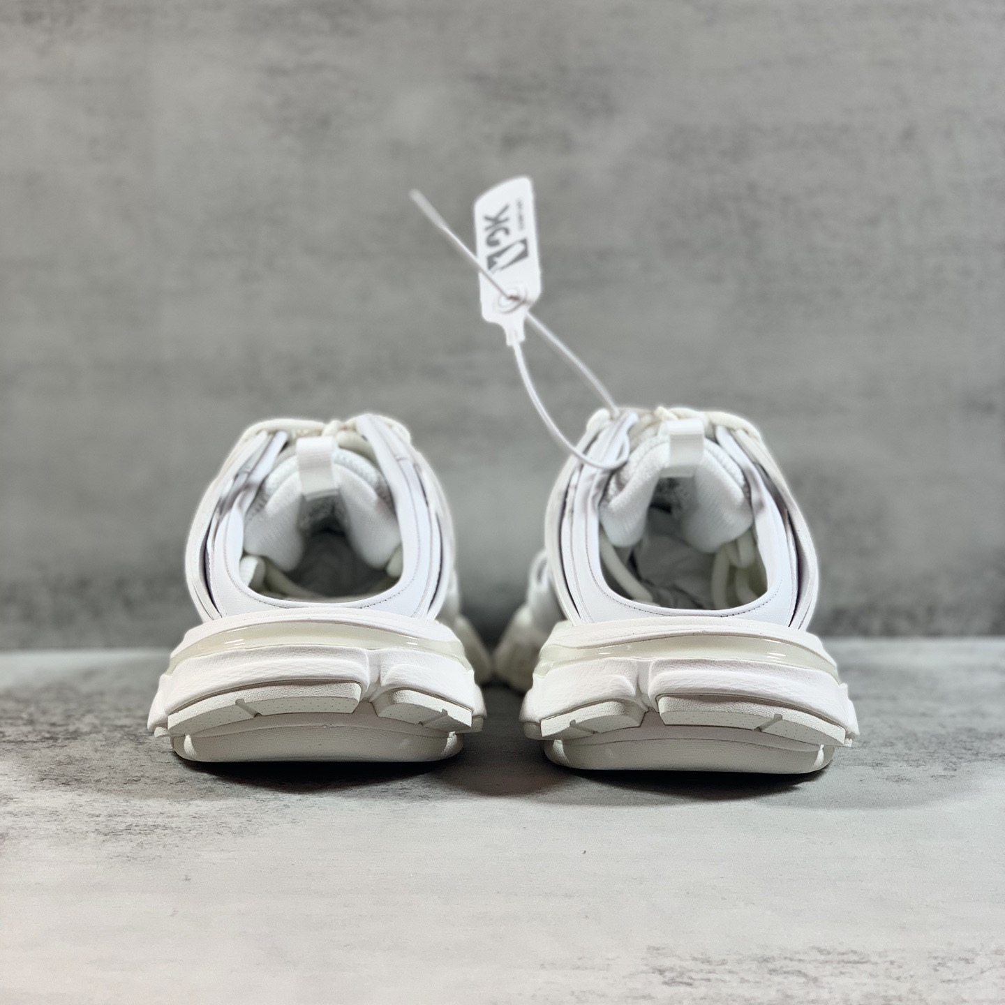 Balenciaga Track Mule In White - 
