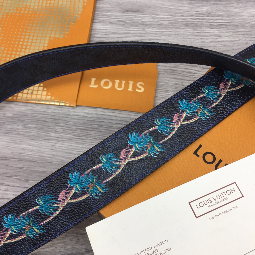 Louis Vuitton Shape 40MM Reversible Belt - 