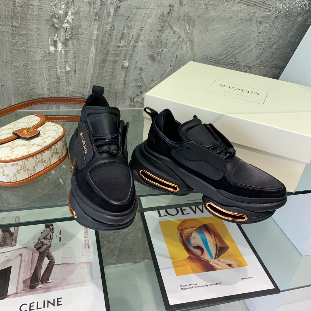 Balmain B-Bold Low-Top Sneakers - 