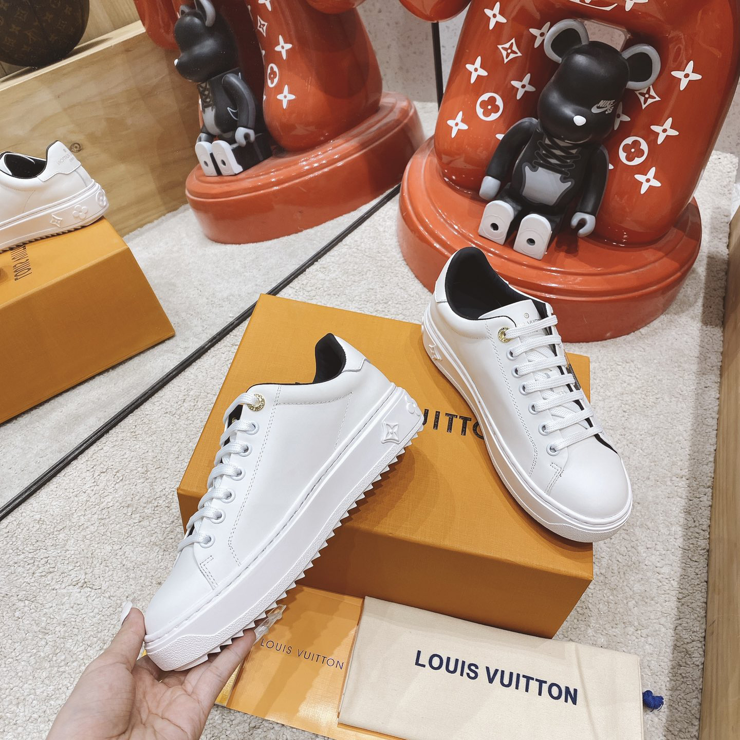 Louis Vuitton Logo Sneaker - 