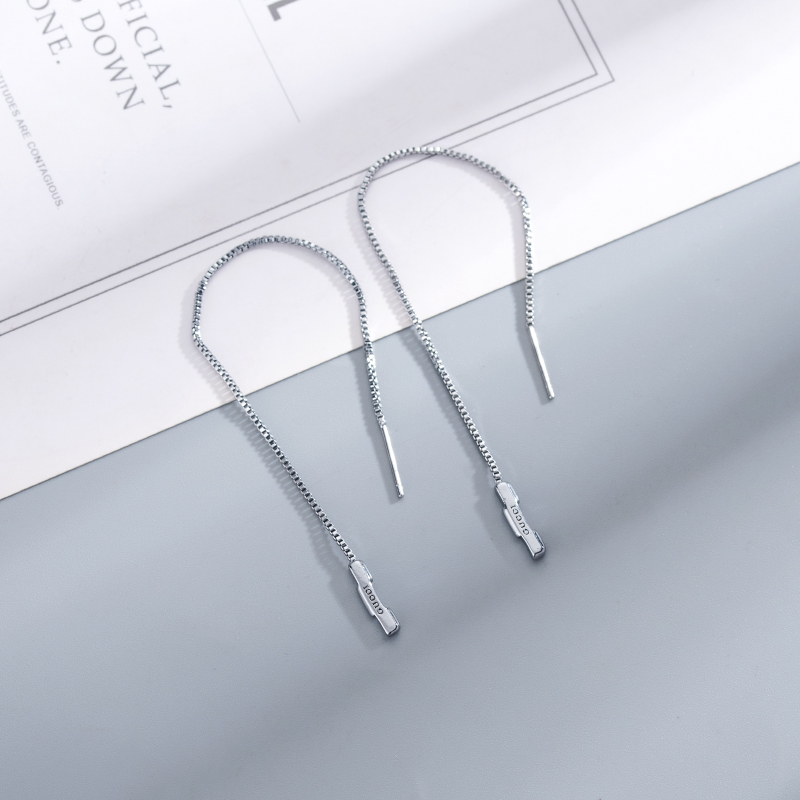 Gucci  Link To Love Chain Earrings With 'Gucci' Bar - 