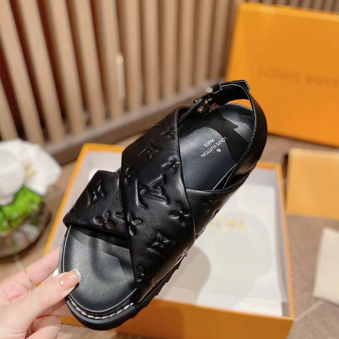 Louis Vuitton Paseo Flat Comfort Sandal     1A9RDL - 