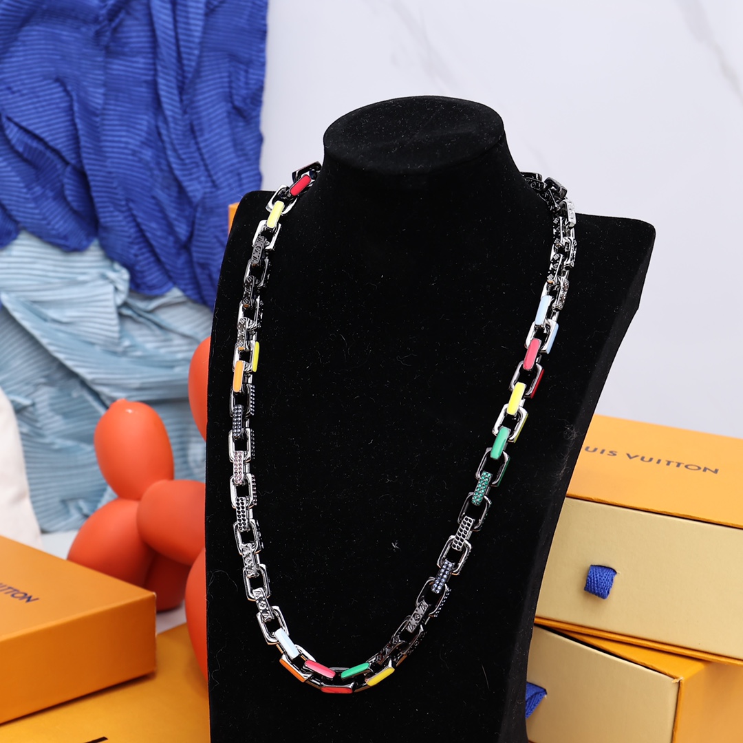 Louis Vuitton Paradise Chain Necklace     MP3329 - DesignerGu