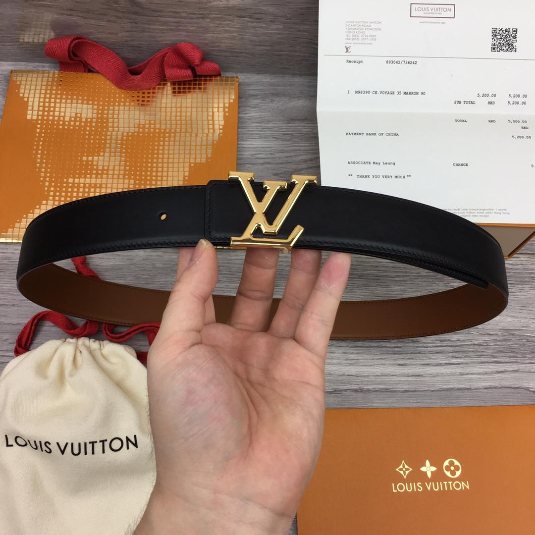 Louis Vuitton  LV Mirror 35MM Reversible Belt - 