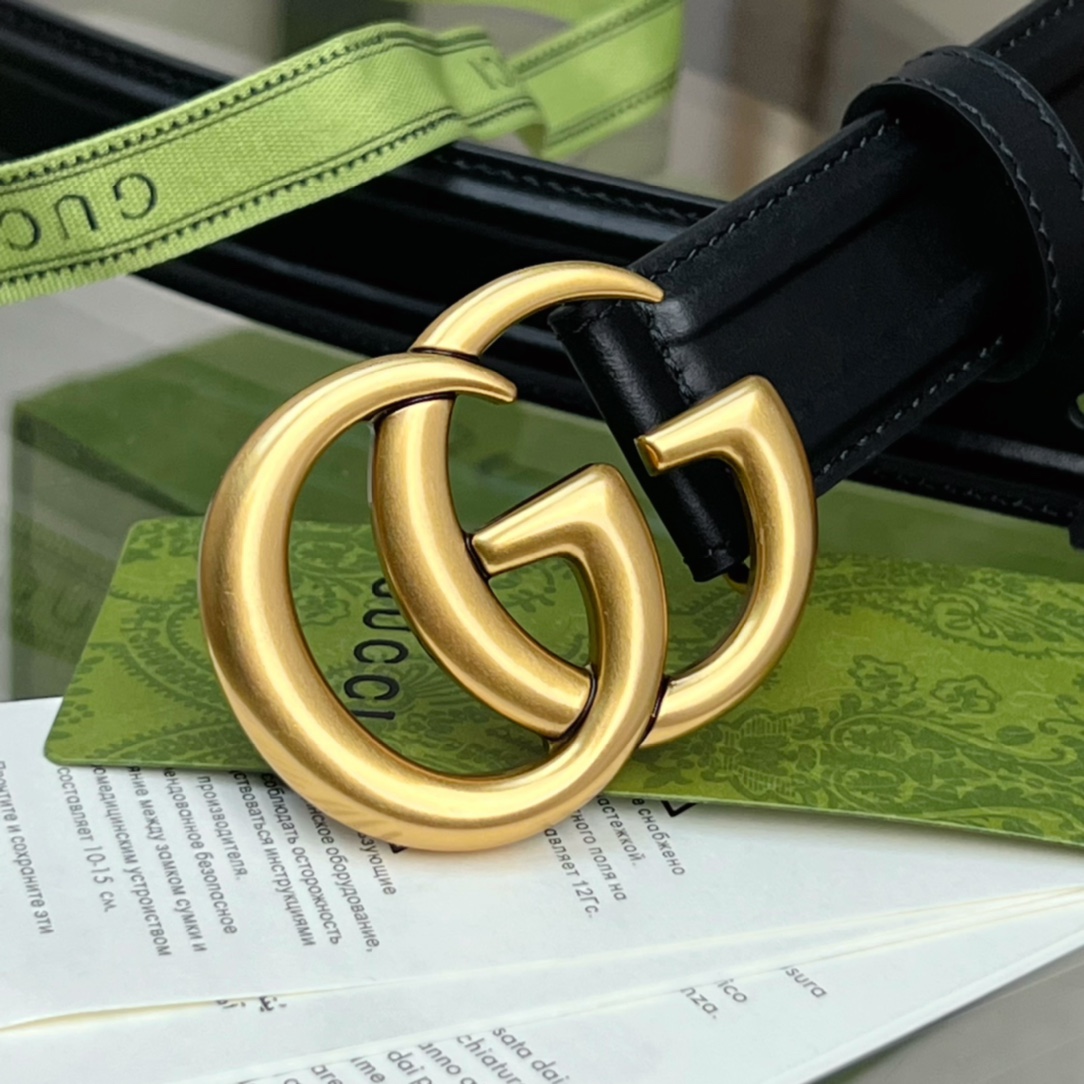 Gucci Belt With GG Buckle - 