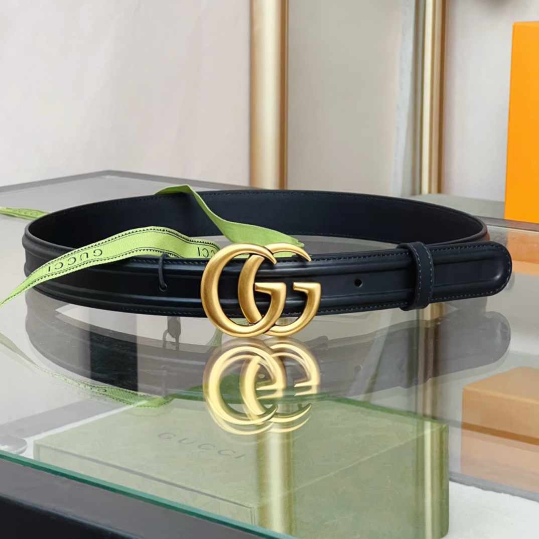 Gucci Belt With GG Buckle - 