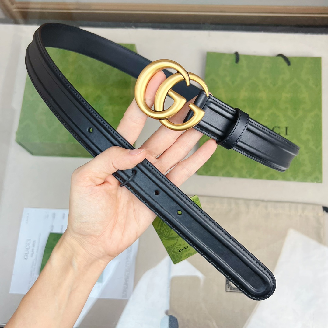 Gucci Belt With GG Buckle - 