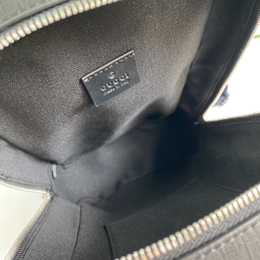 Gucci GG Black Belt Bag(17-27-8.5CM) - 