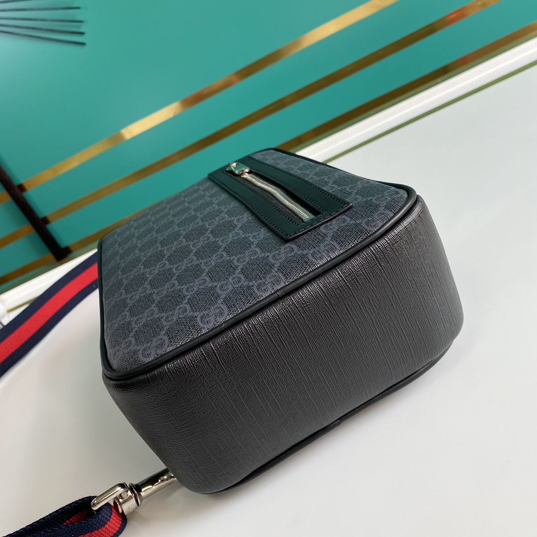 Gucci GG Black Belt Bag(17-27-8.5CM) - 
