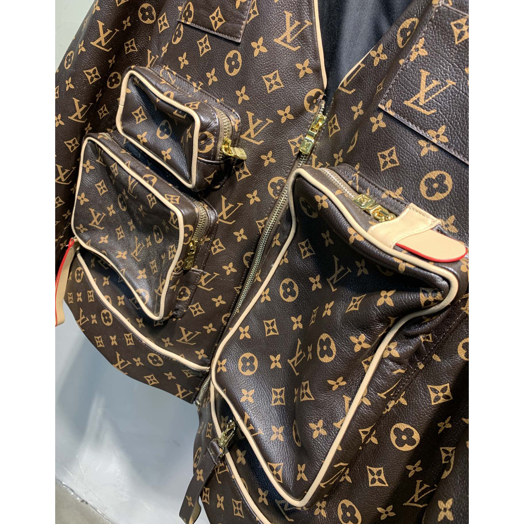 Louis Vuitton Monogram Embossed Utility Jacket - 