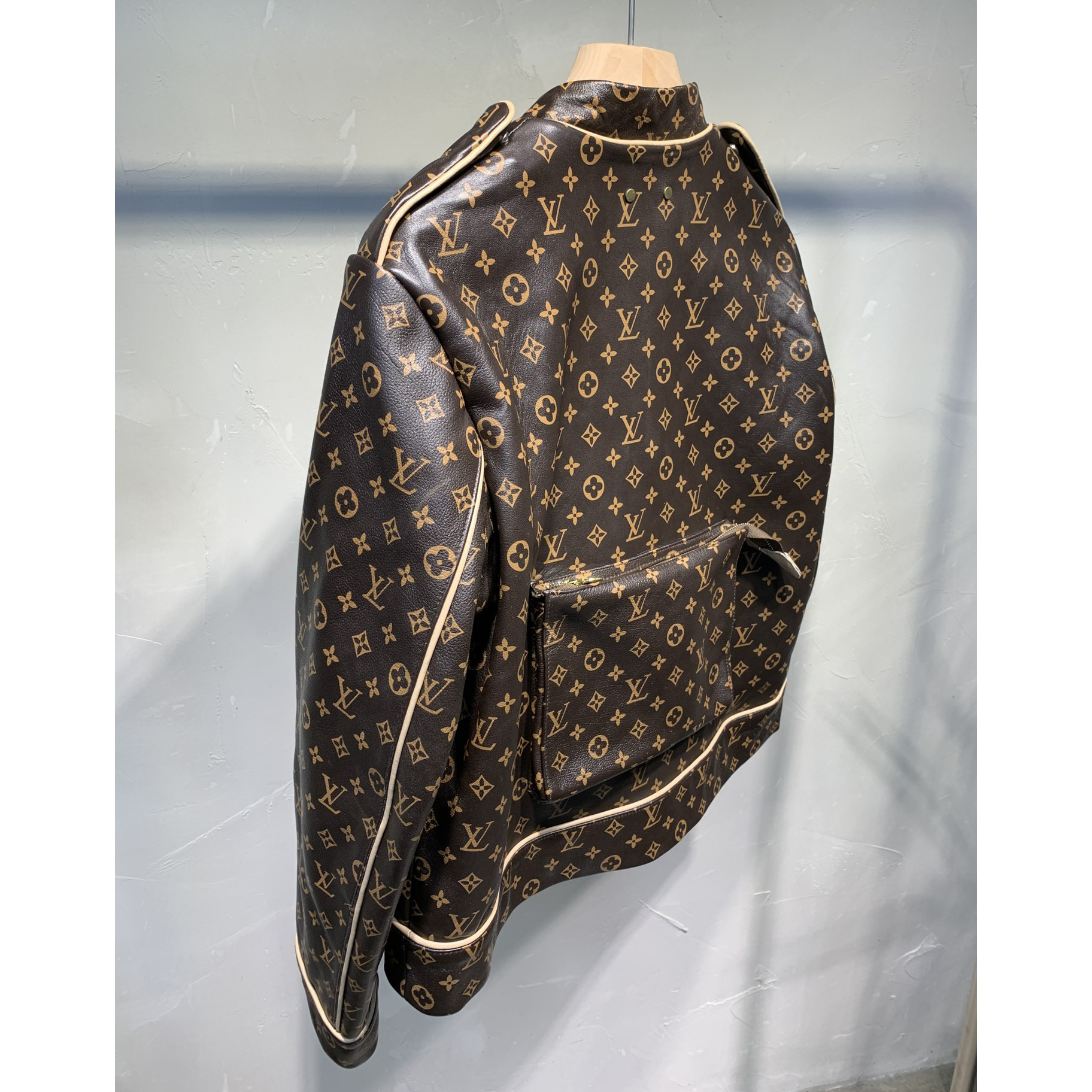 Louis Vuitton Monogram Embossed Utility Jacket - 