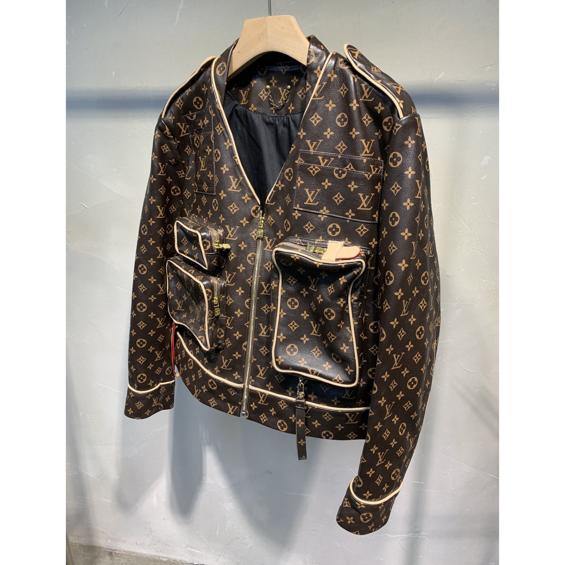 Louis Vuitton Monogram Embossed Utility Jacket - 