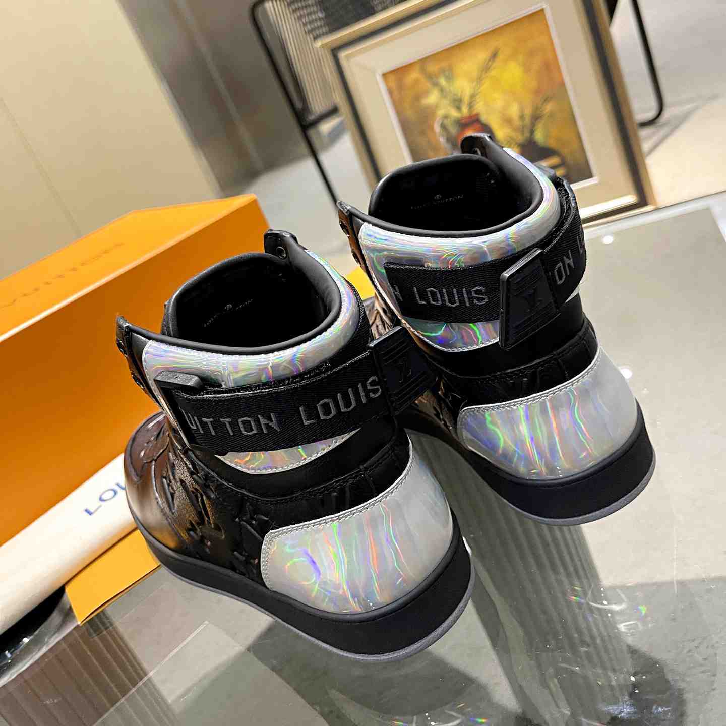 Louis Vuitton Rivoli Sneaker Boot     - DesignerGu