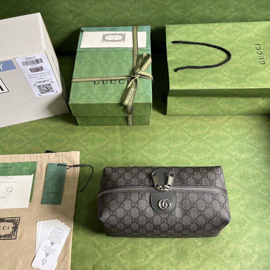 Gucci Ophidia GG Toiletry Case(25.5-12-11.5cm)   - DesignerGu
