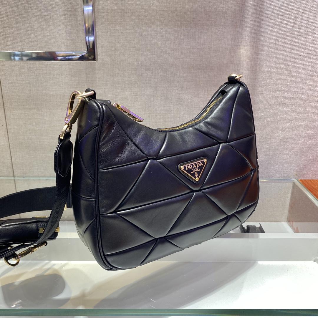 Prada System Patchwork Shoulder Bag(24*17*7cm) - 