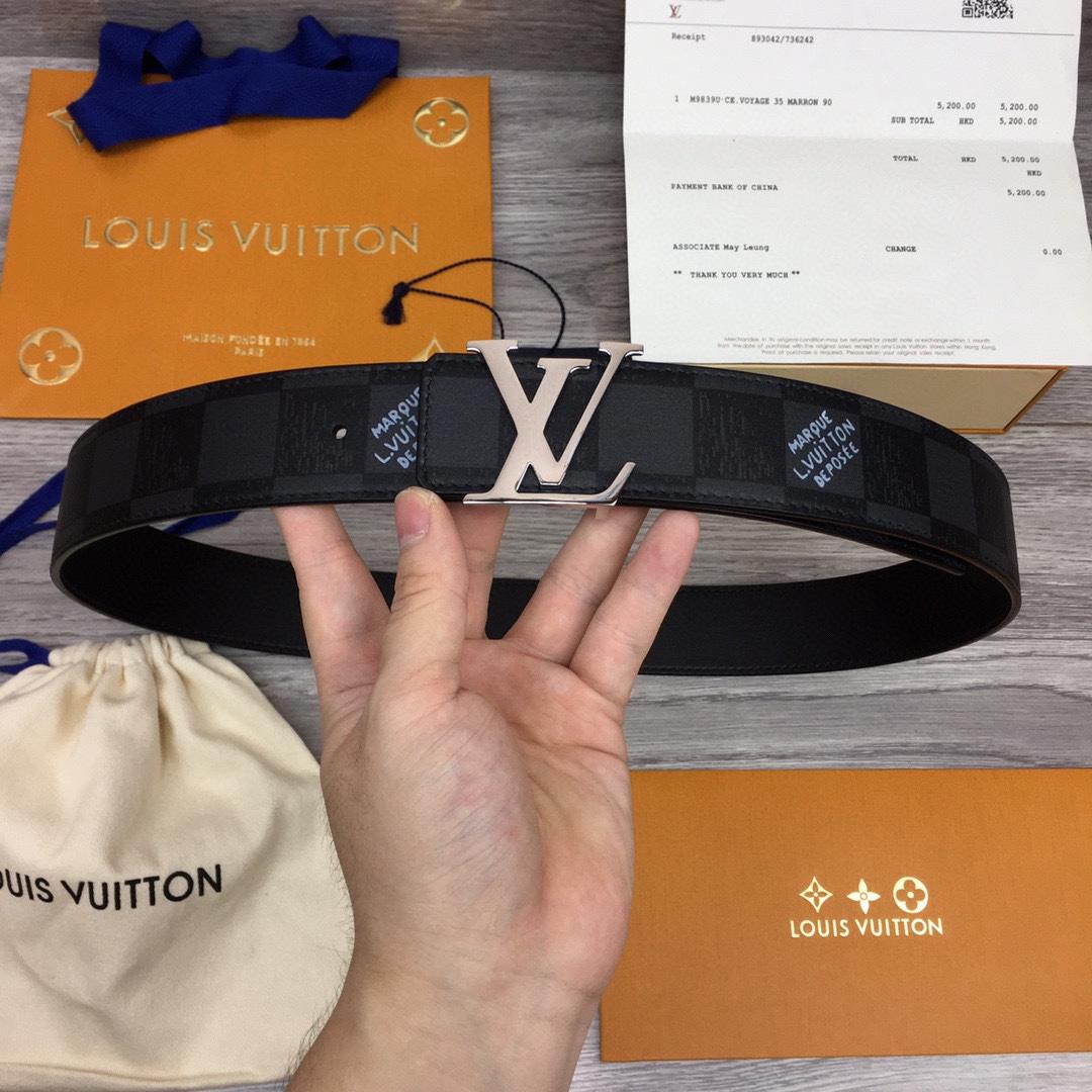 Louis Vuitton Reversible Belt  40mm - DesignerGu