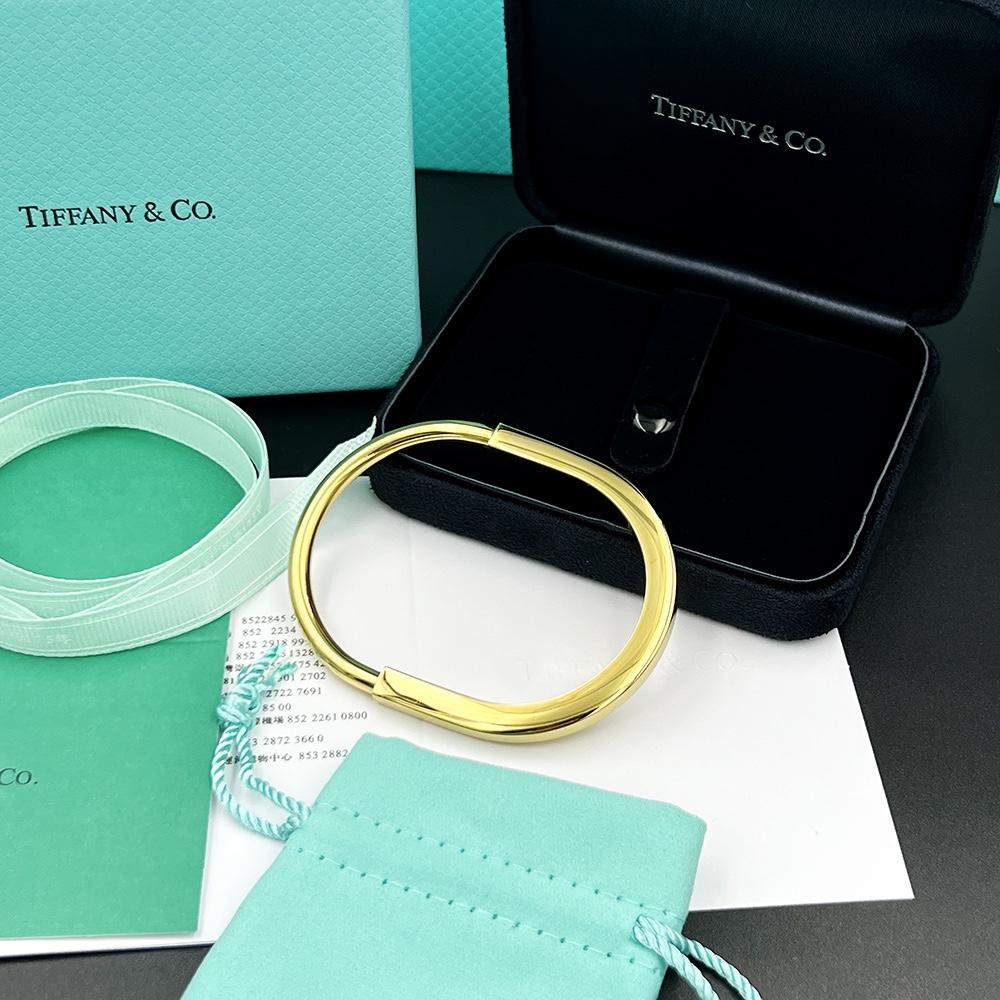 Tiffany&CO Lock Bangle In Yellow Gold - 