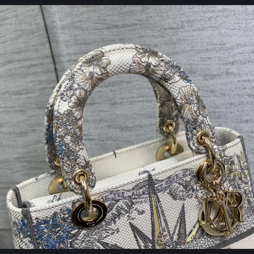 Dior Medium Lady D-lite Bag - 
