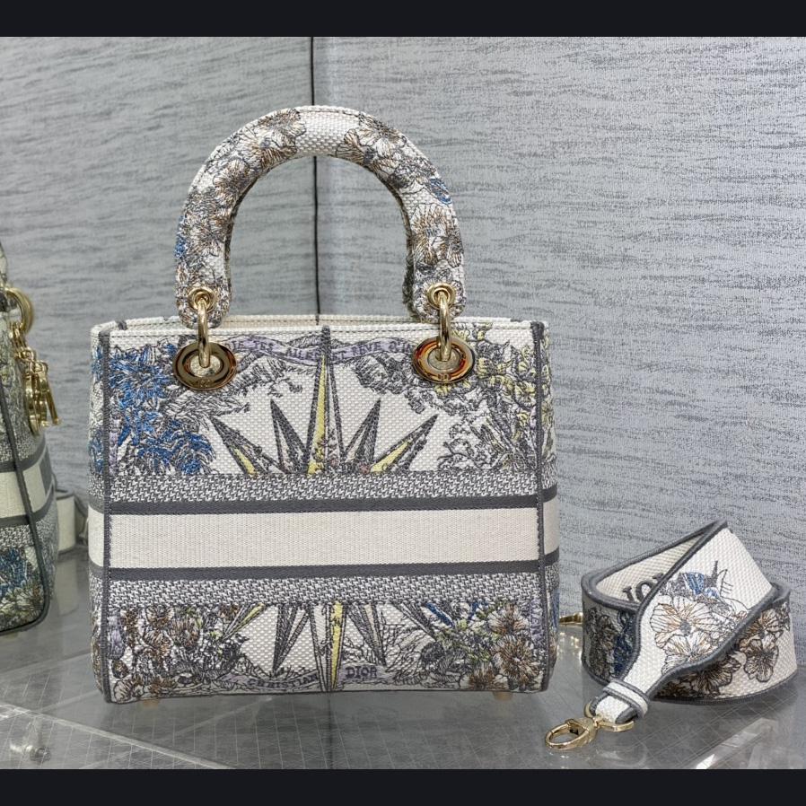 Dior Medium Lady D-lite Bag - 
