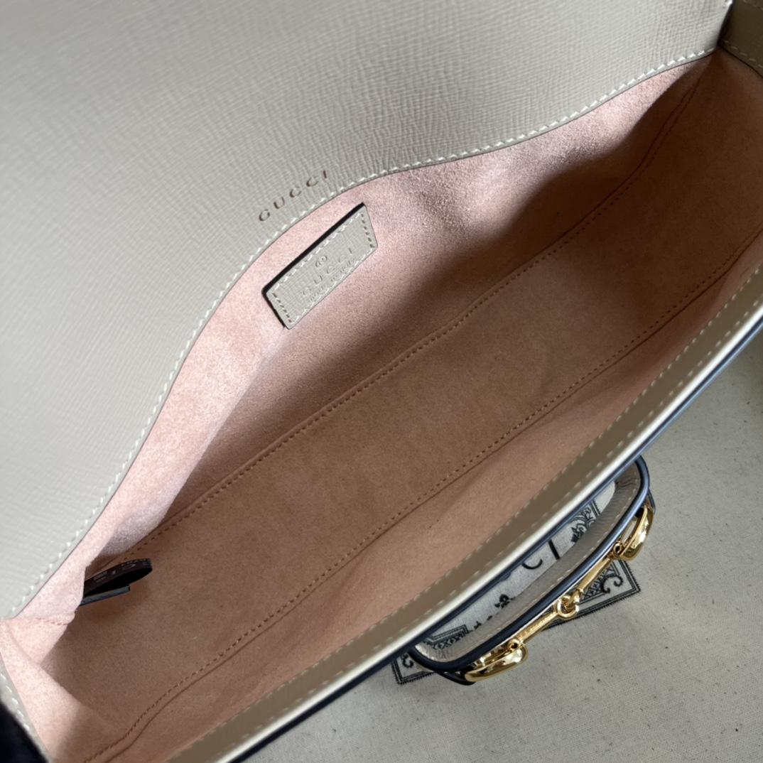 Gucci Horsebit 1955 Shoulder Bag(24-13-5cm)   - 
