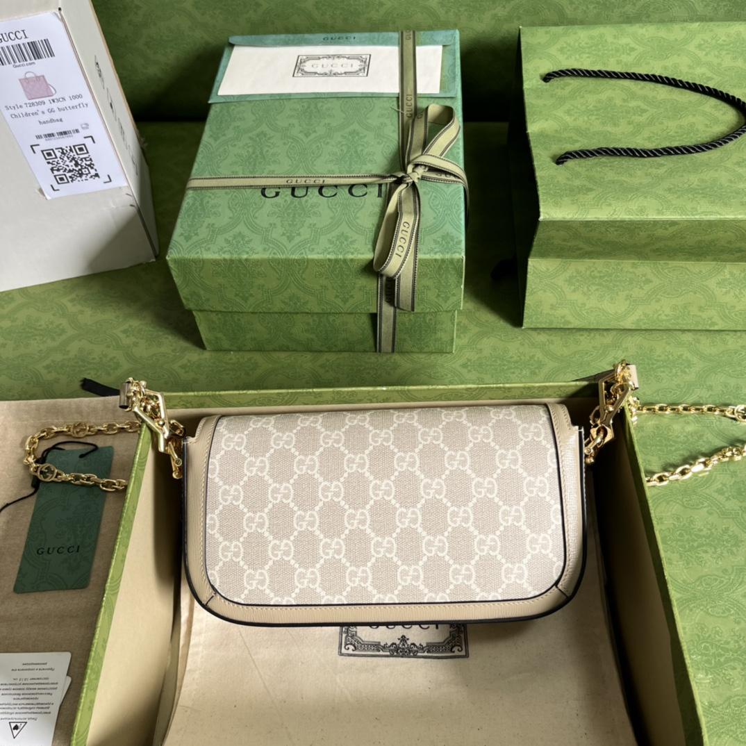 Gucci Horsebit 1955 Shoulder Bag(24-13-5cm)   - 
