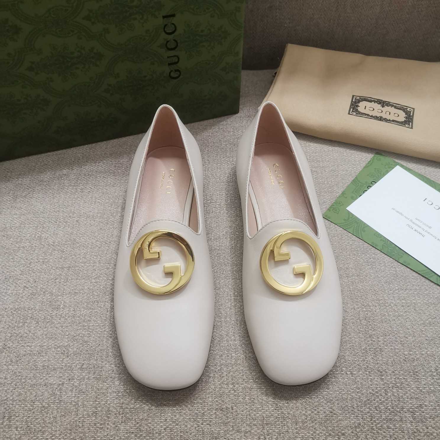 Gucci Blonde Women's Ballet Flat - 