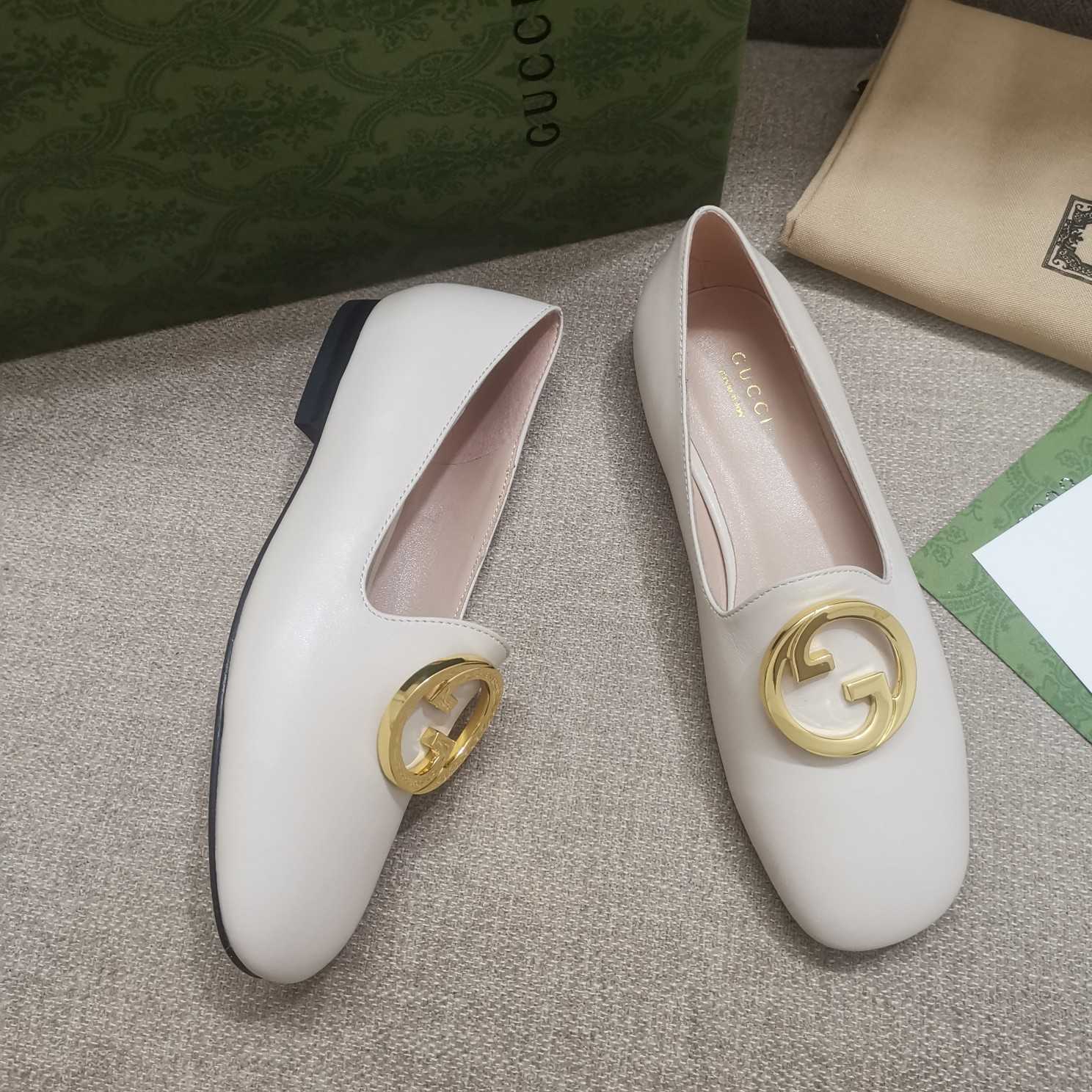 Gucci Blonde Women's Ballet Flat - 
