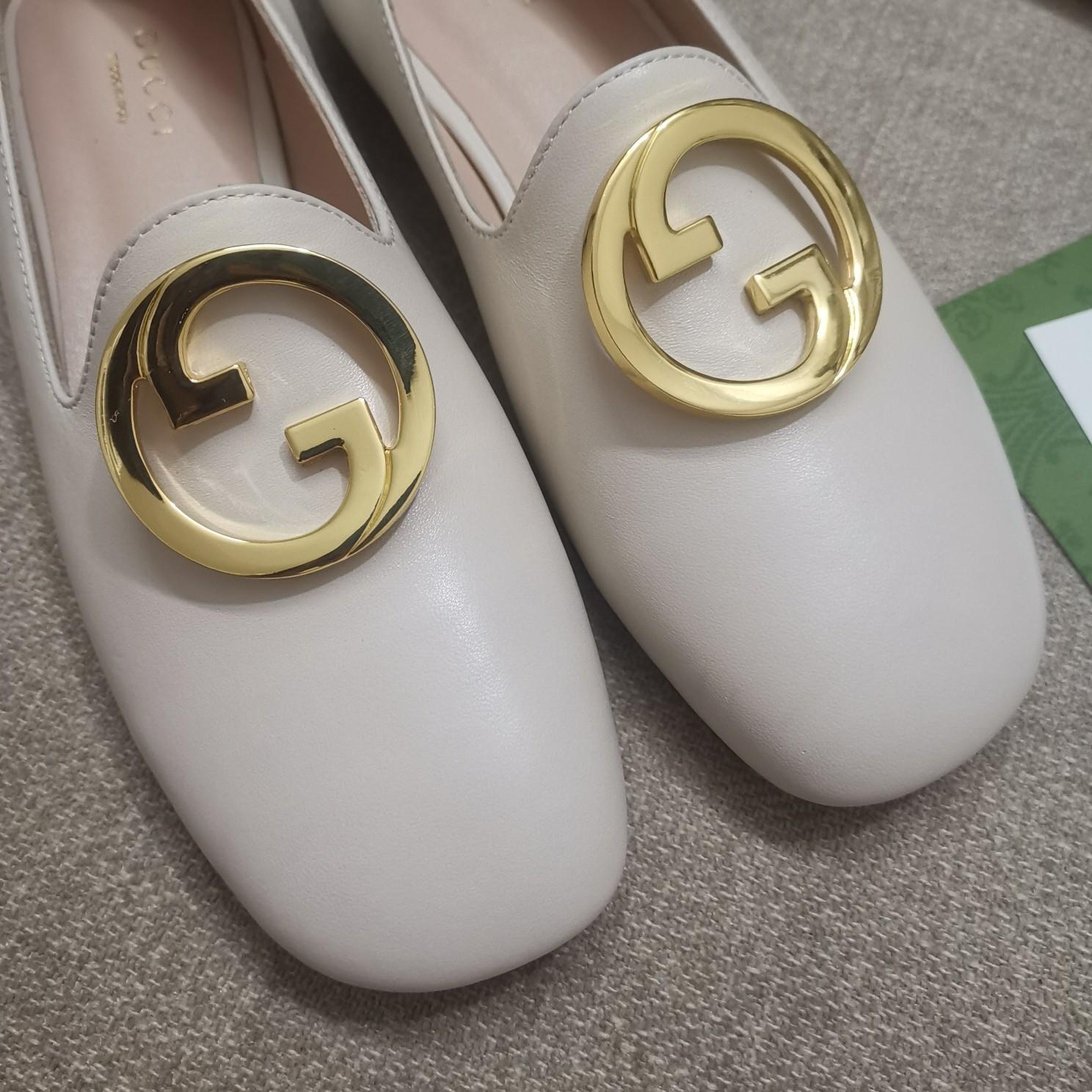 Gucci Blonde Women's Ballet Flat - 