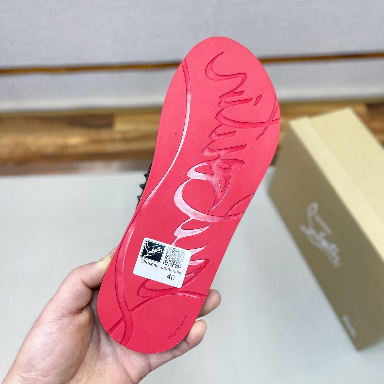 Christian Louboutin Loubi Flip Man Flip-flops - Rubber - 