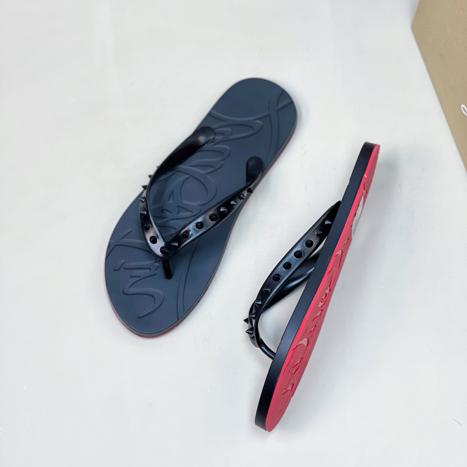 Christian Louboutin Loubi Flip Man Flip-flops - Rubber - 