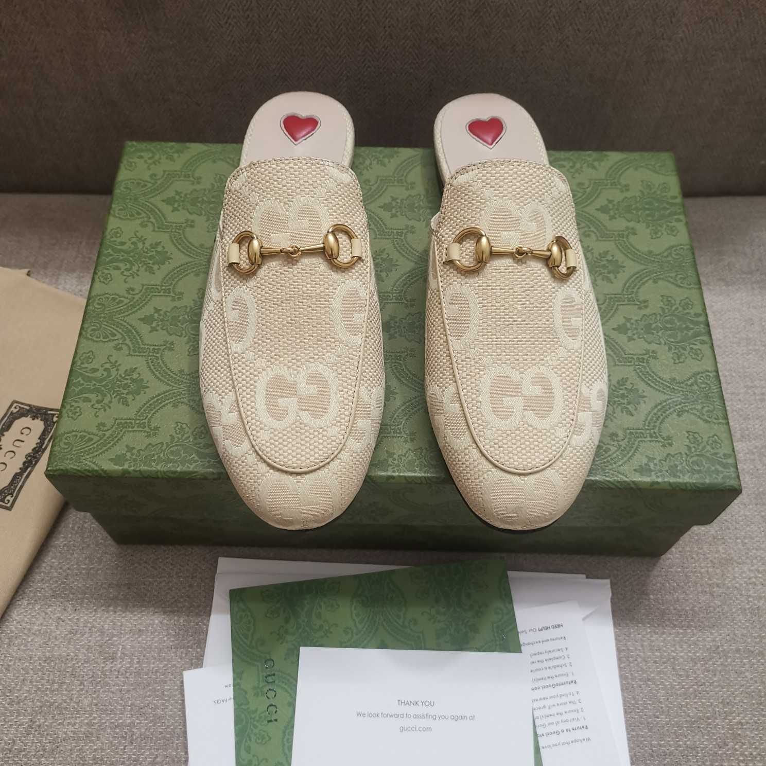 Gucci Women's Jumbo GG Princetown Slipper - 