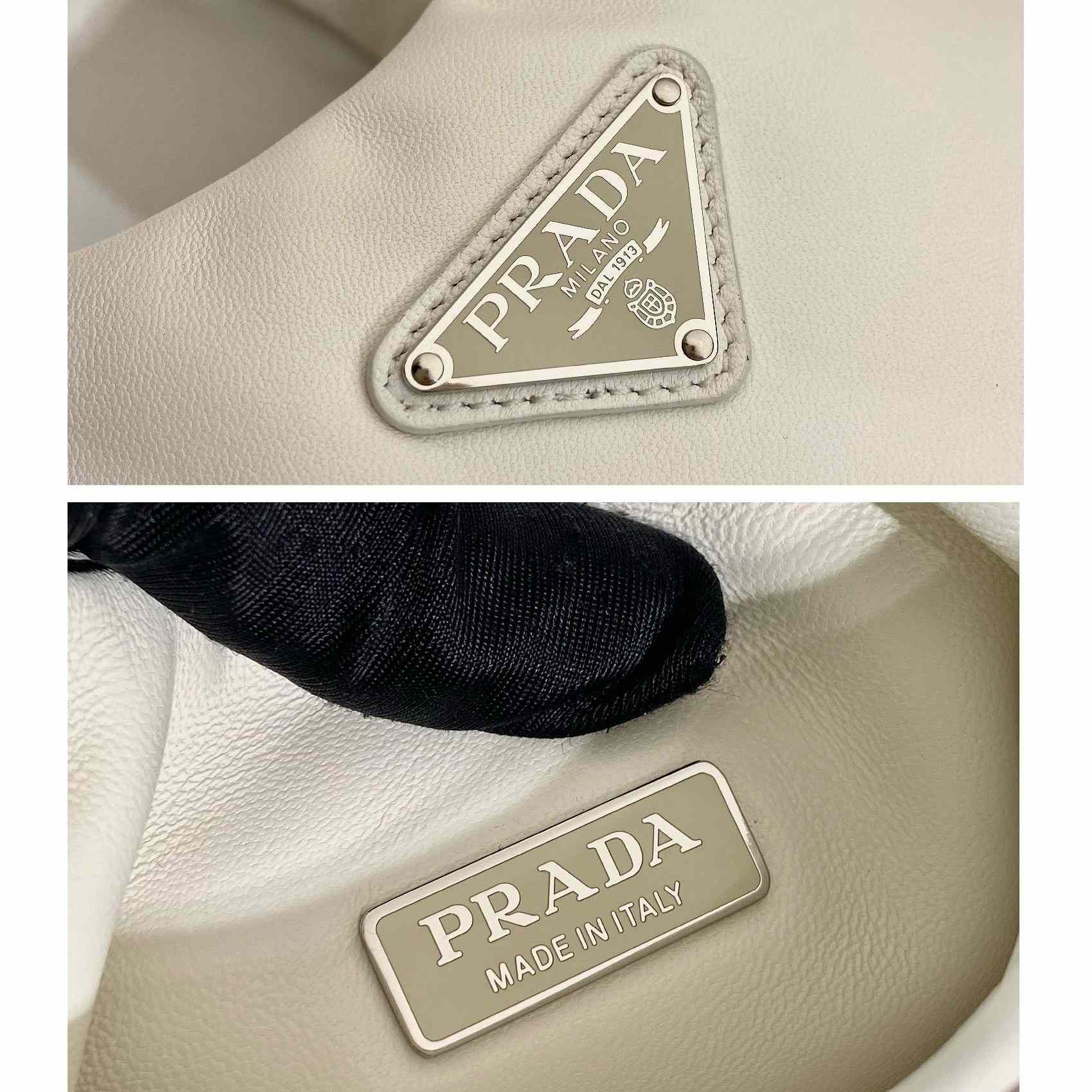 Prada Medium Padded Prada Soft Nappa Leather Bag - 