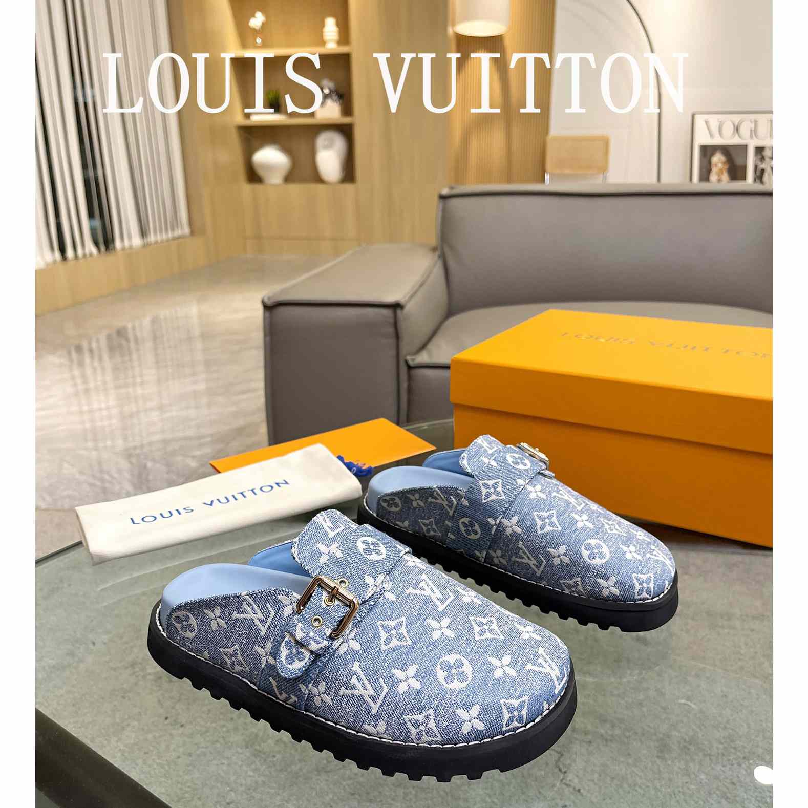 Louis Vuitton Lv Cosy Flat Comfort Clog         1AB3PD - DesignerGu
