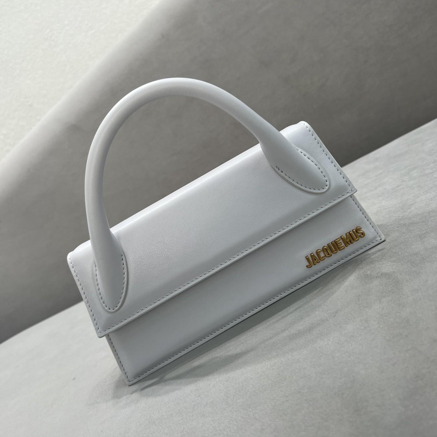 Jacquemus Le Chiquito Long Leather Handbag - 