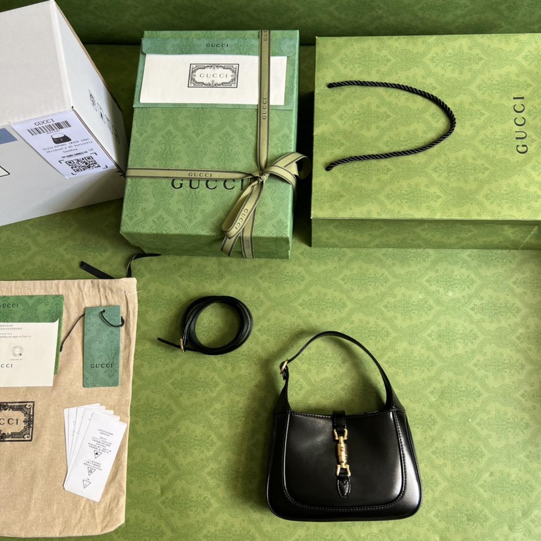 Gucci Jackie 1961 Mini Shoulder Bag (19x13x3cm) - 