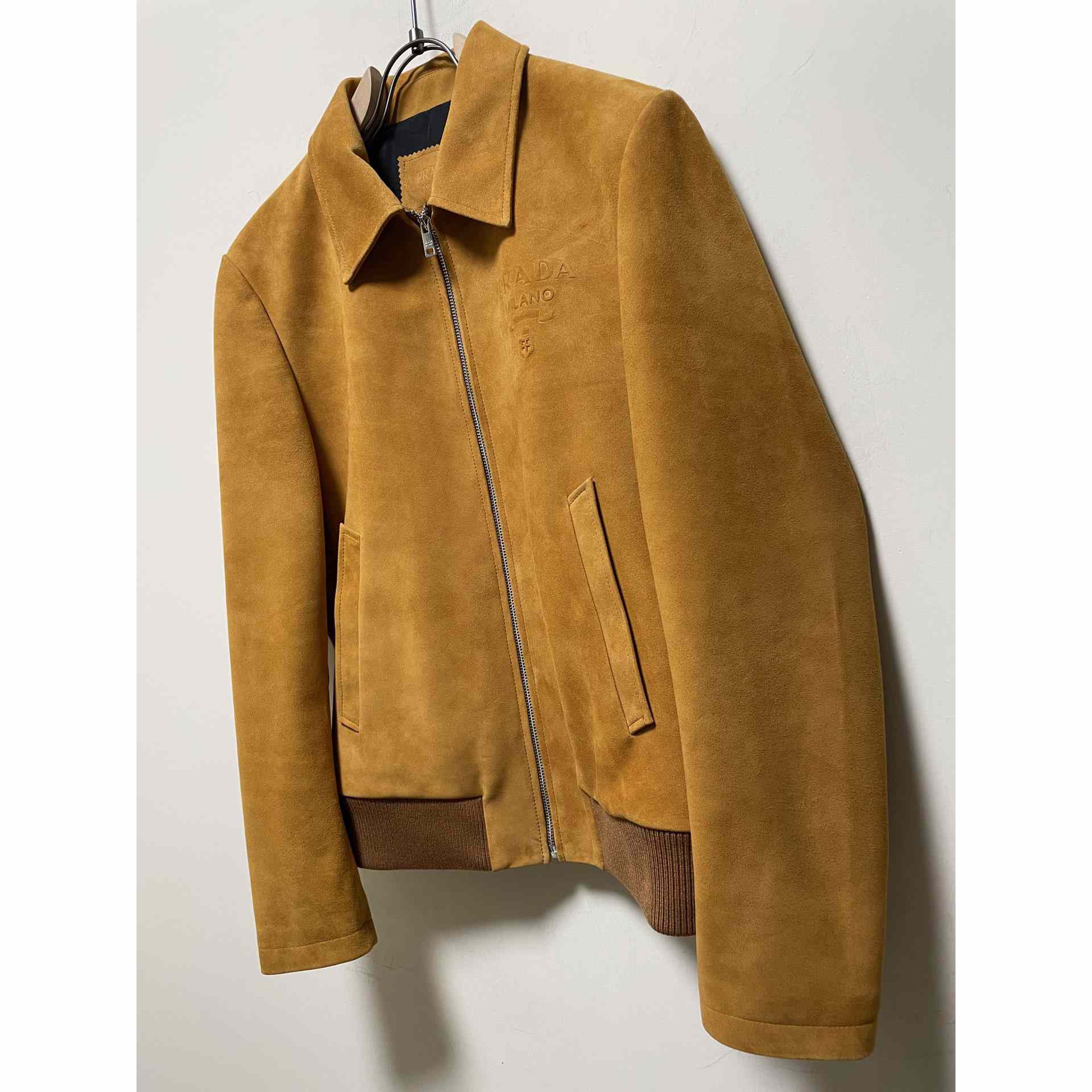Prada Suede Bomber Jacket - 